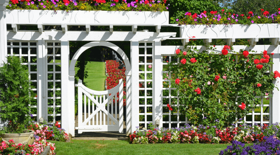 How to Make Your Own Rustic Trellis DIY