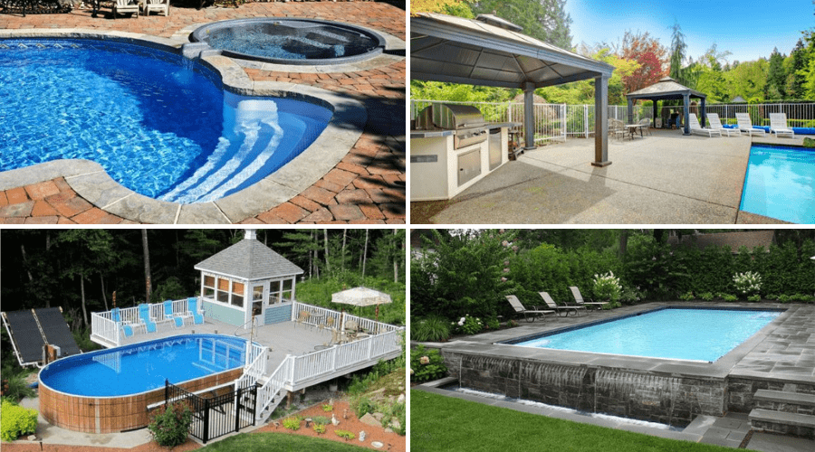 16 Beautiful Pool Patio Designs & Ideas