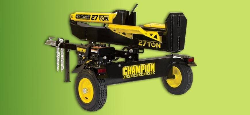 Troy Bilt 27-Ton Log Splitter Review: A Convenient Power Option