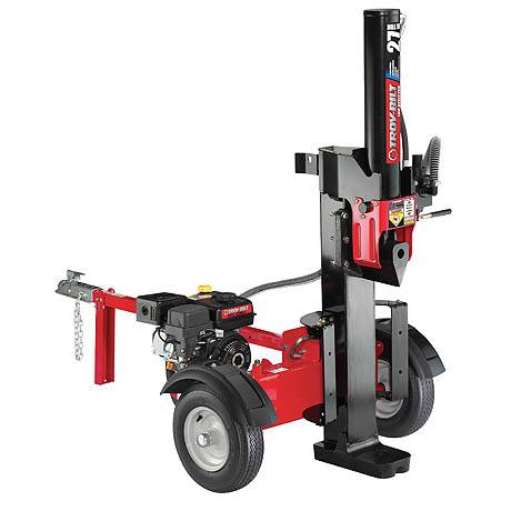 Troy Bilt 27-Ton Log Splitter Review: A Convenient Power Option