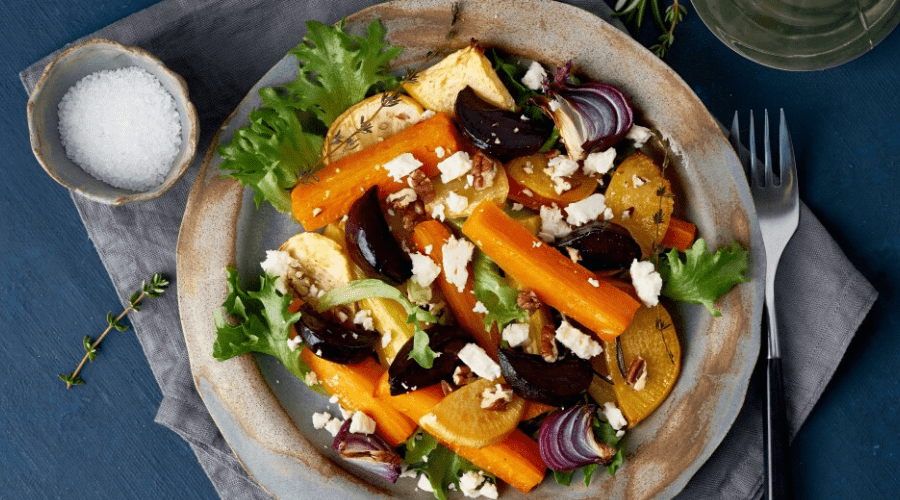 navy blue dress for baby girl Crunchy Winter Salad with Balsamic Honey Mustard Dressing main image 0