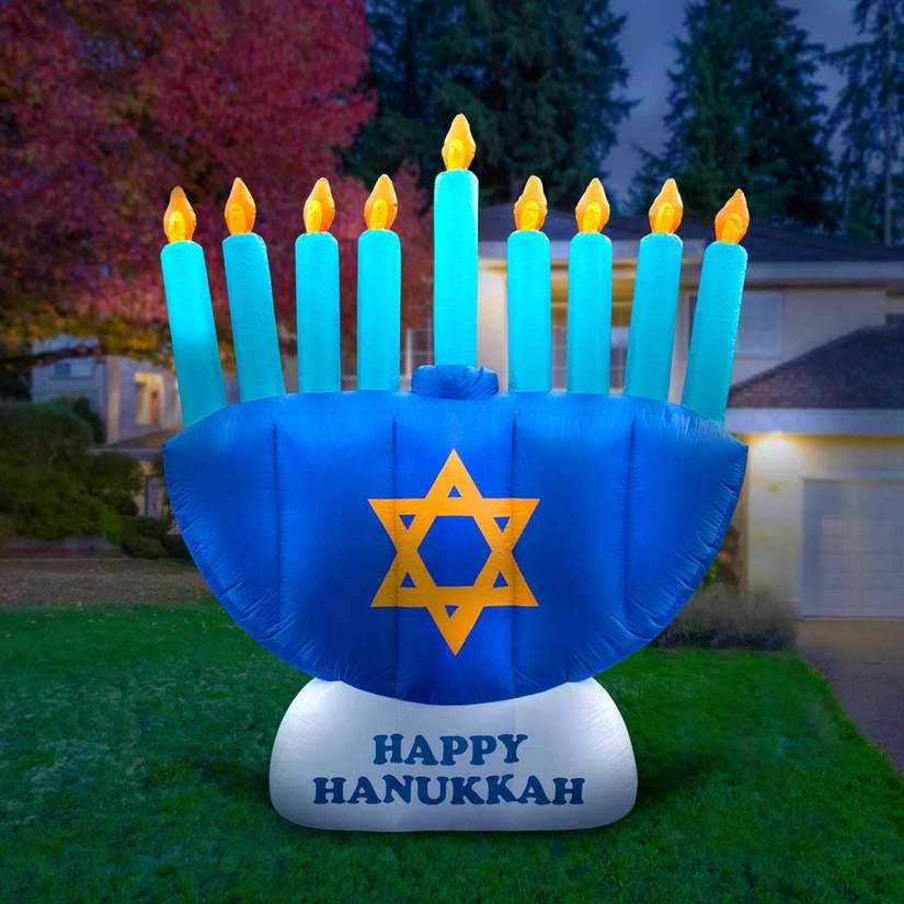 51 Hanukkah Yard Decoration Ideas