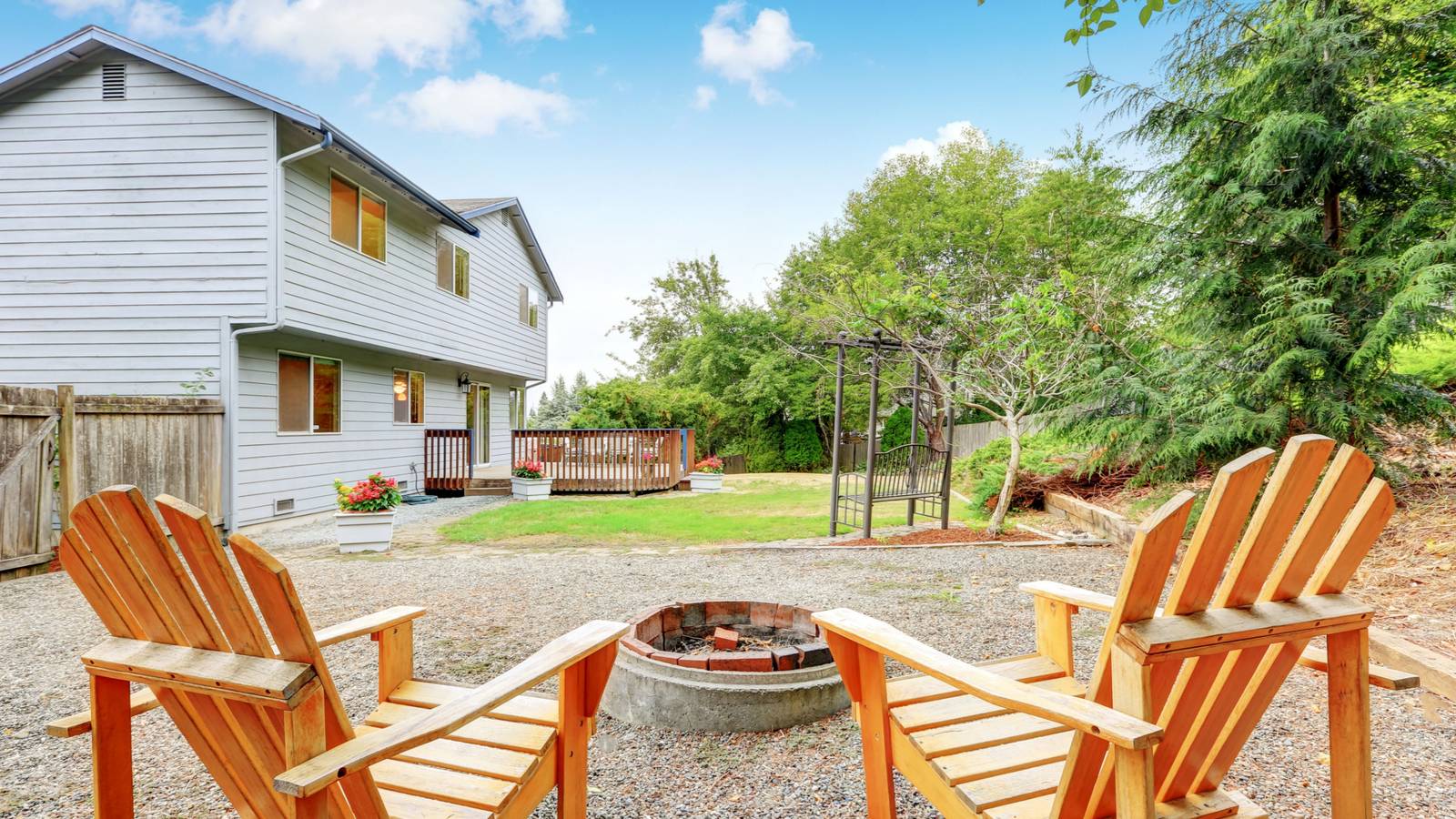 Image showcasing 12 Minimalist Backyard Landscape Design Ideas