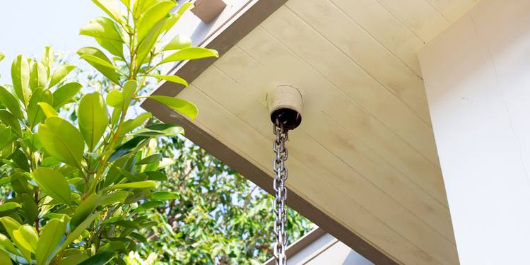 Chain Gutter Ice Ice Rain Chain Downspouts Must See DIY Rain Chain Ideas Create With