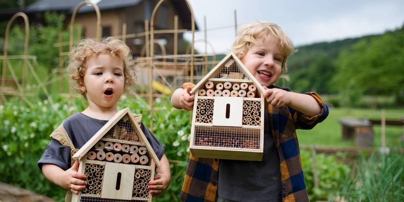 Create a Bug Hotel to Draw Helpful Garden Insects