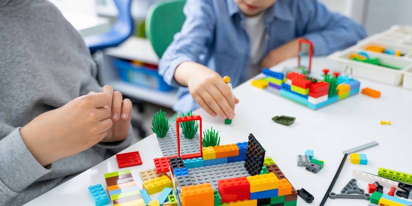 Kids Using Legos LEGO Flowers: How to Incorporate Them Into Garden Projects