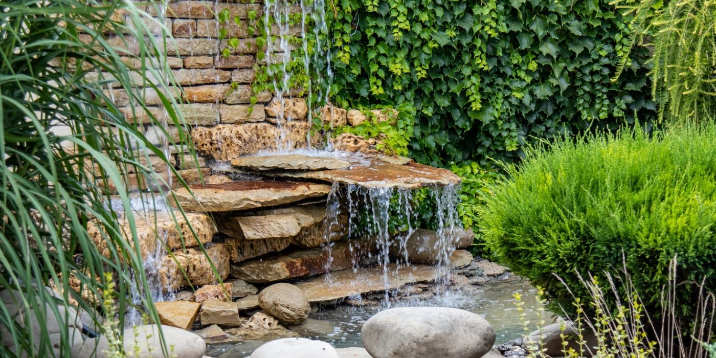 DIY Waterfalls: Easy Backyard Ideas for a Stunning Water Feature, image size:1400x700