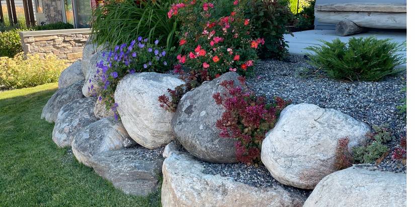 Sculpt Your Garden With Large Stones and Style