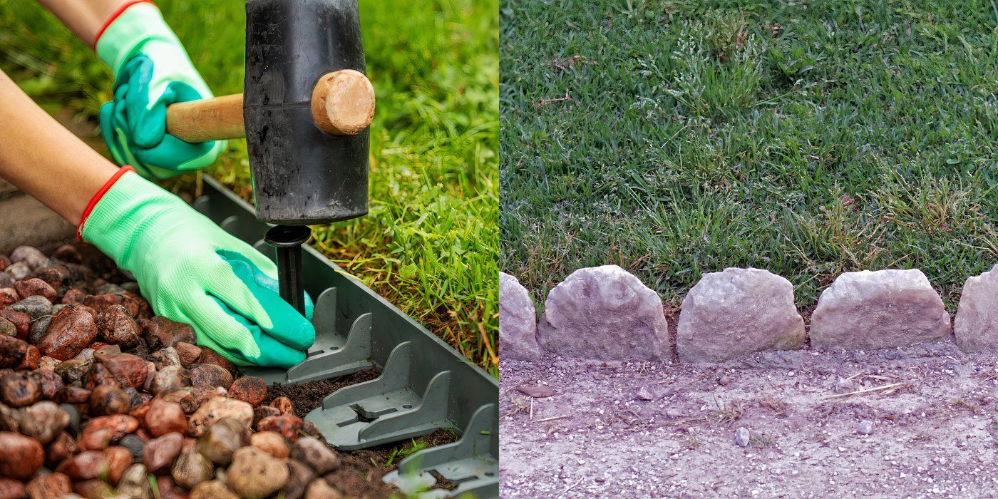 Why Plastic Landscape Edging Fails and What to Use Instead