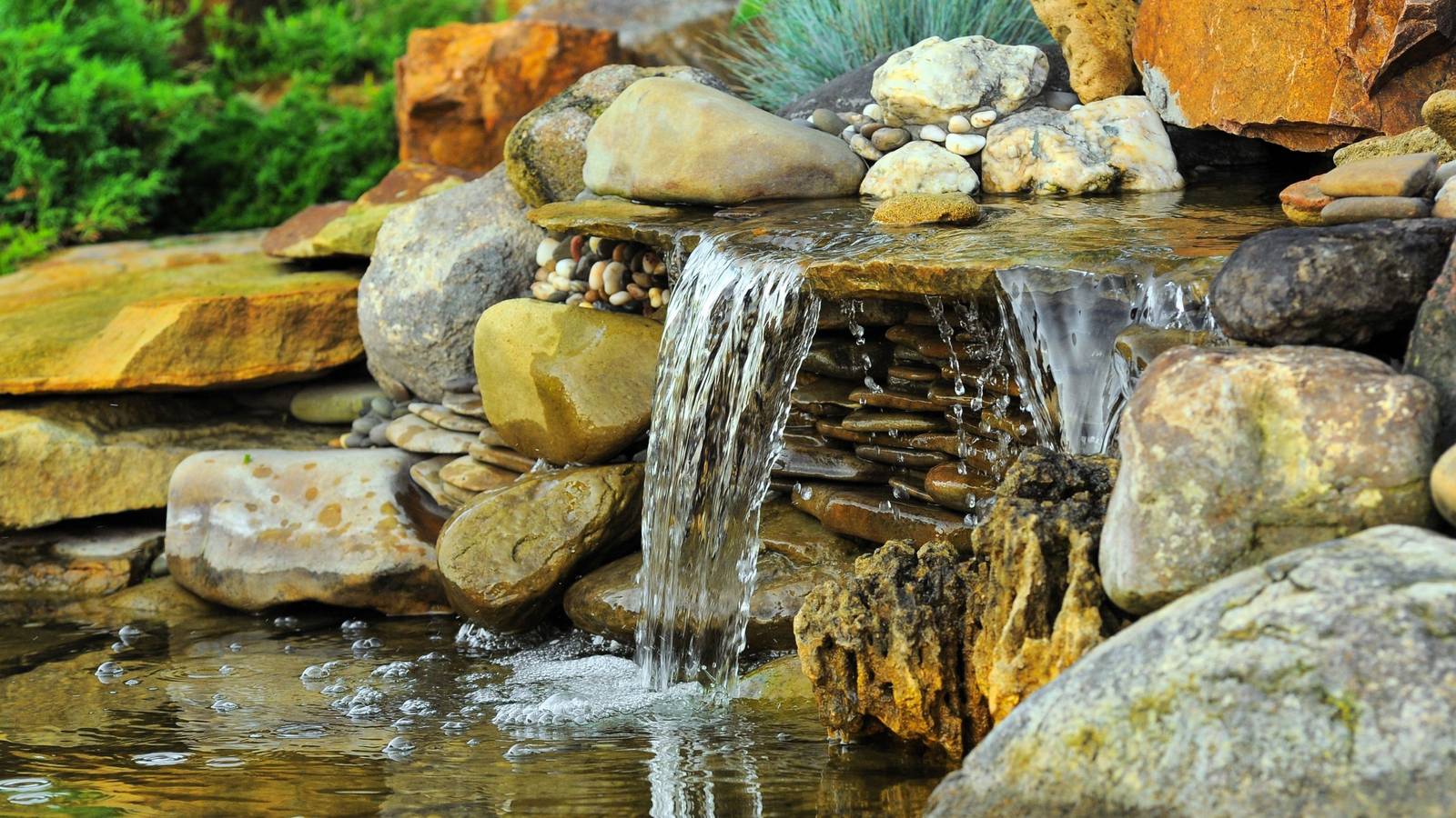 Waterfall Making Step-by-Step DIY Rock Waterfall to Transform Your Garden