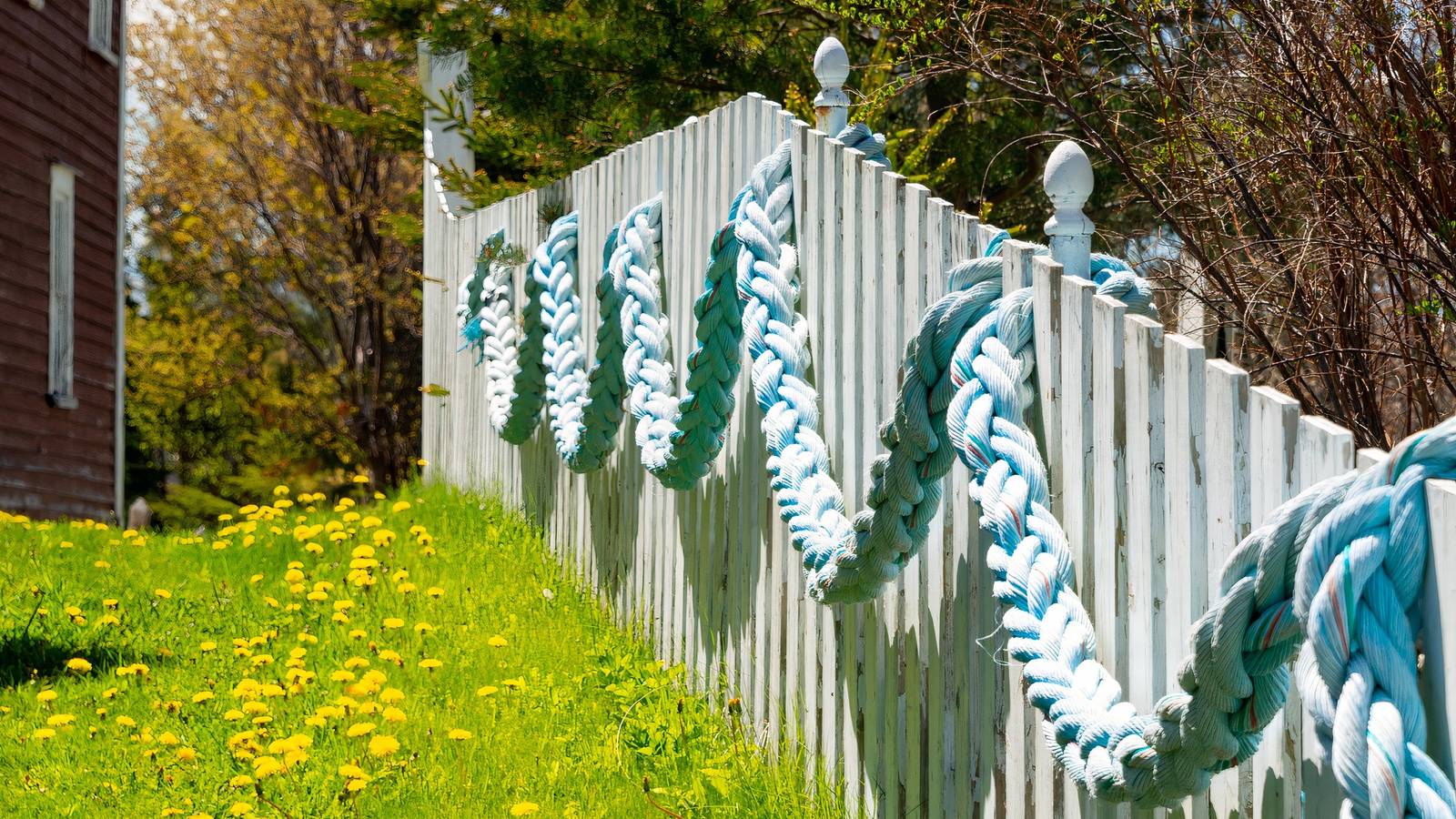 Boundary Fence Examples Rope 6 Creative Ways to Incorporate Rope in Your Backyard Design