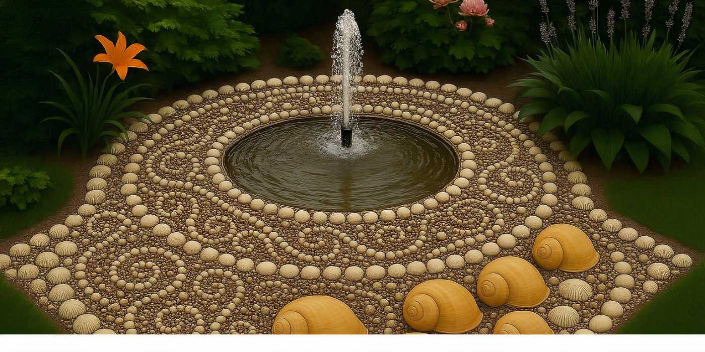 Shell Backyard Design 6 Creative Ways to Incorporate Shells in Your Garden Design