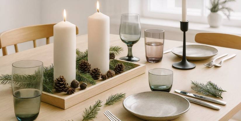 5 Nature-Inspired Holiday Table Setting Ideas