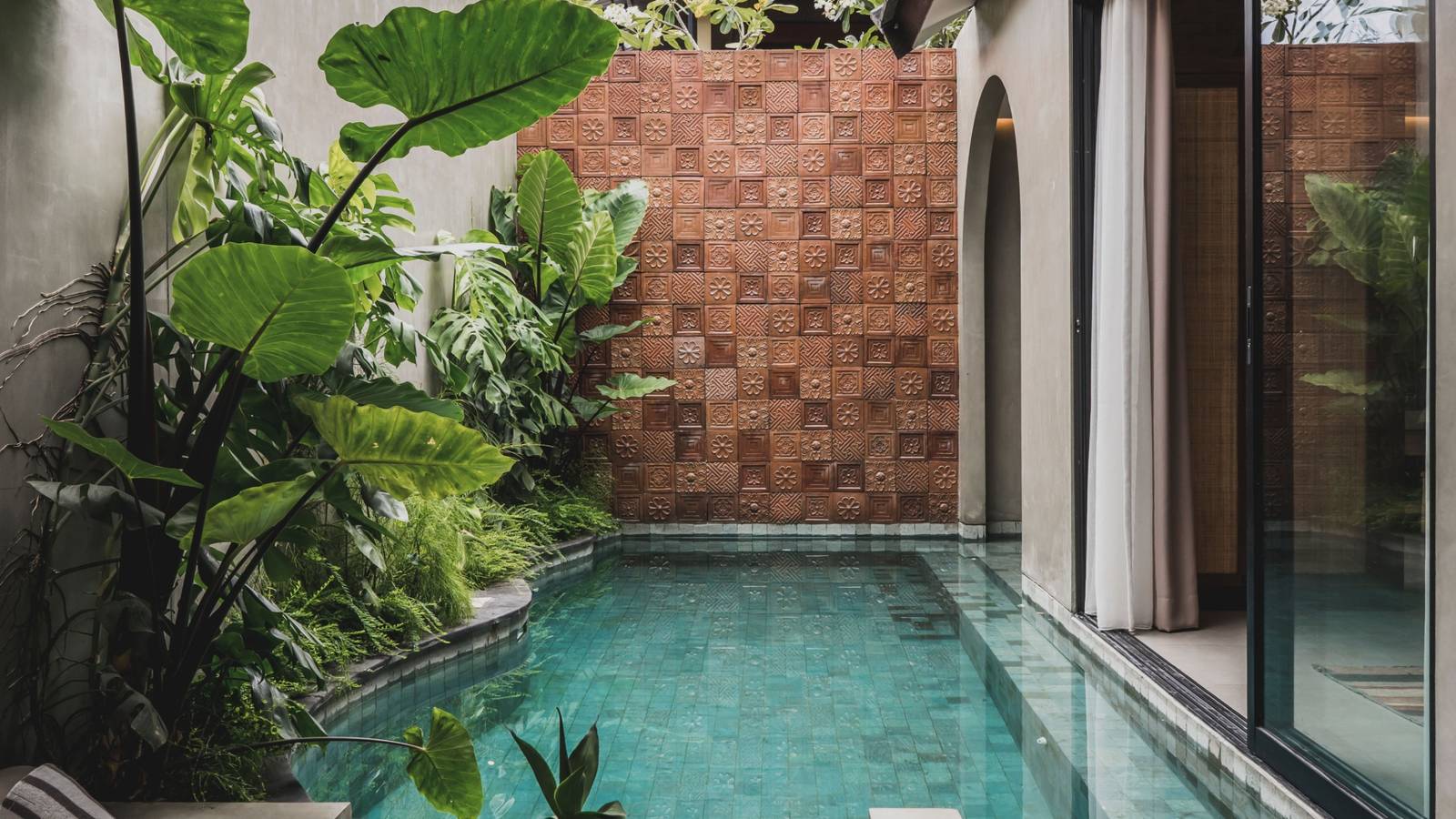 5 Plants That Turn Your Indoor Pool Into a Tropical Paradise